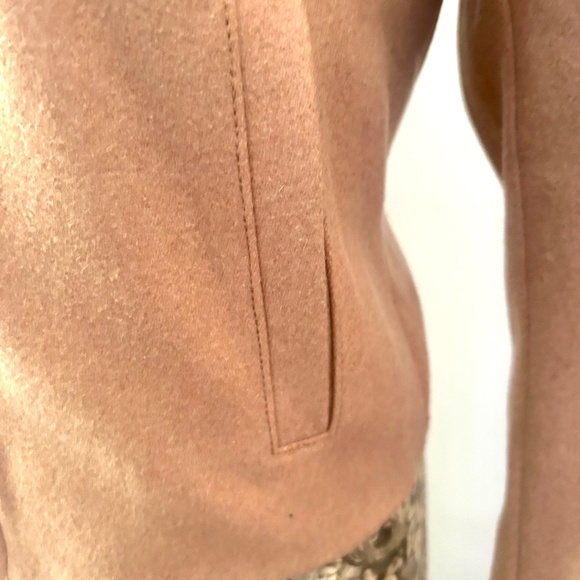 Gap Wool  Quilted Moto Jacket Size Small - Picture 4 of 8